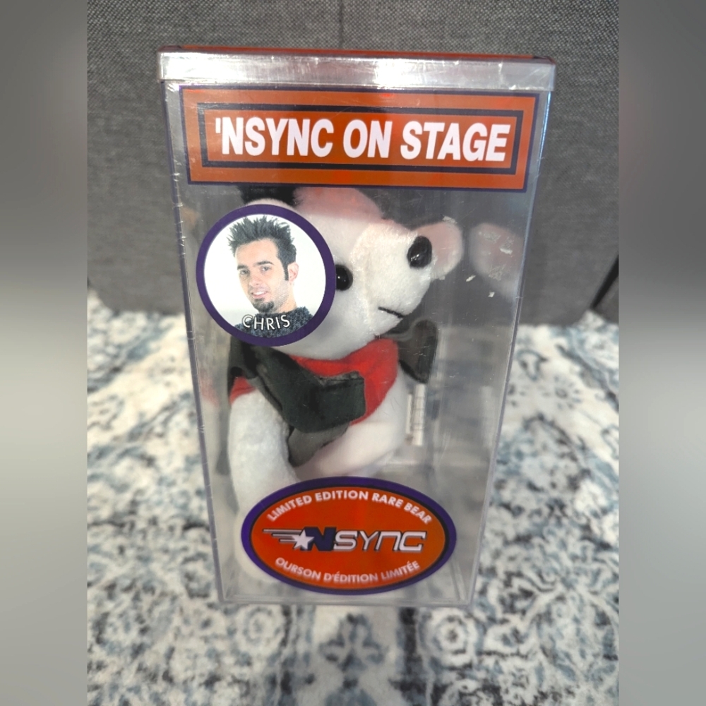 NSYNC Limited Edition Rare Bear Chris Kirkpatrick
